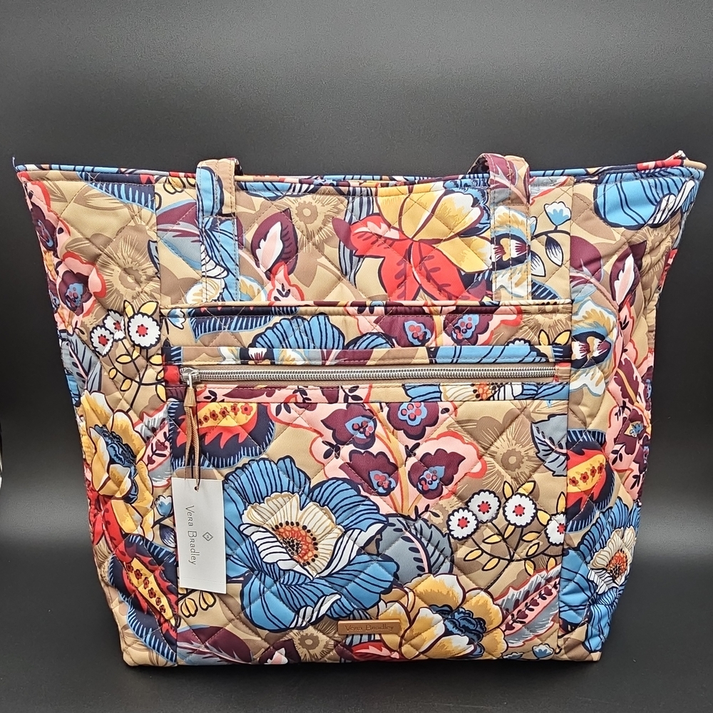 Vera Bradley Multicolor Floral Tote